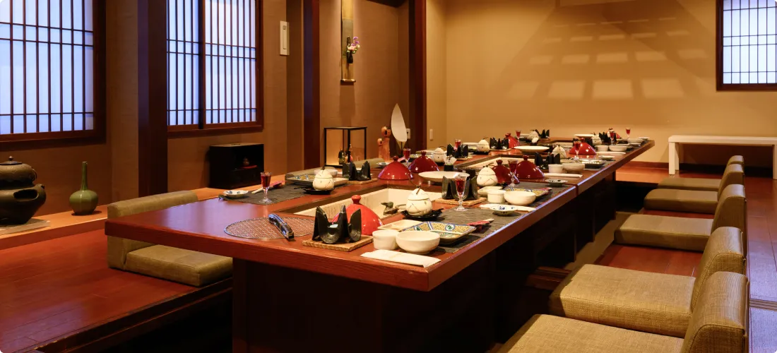 写真：食事スペース