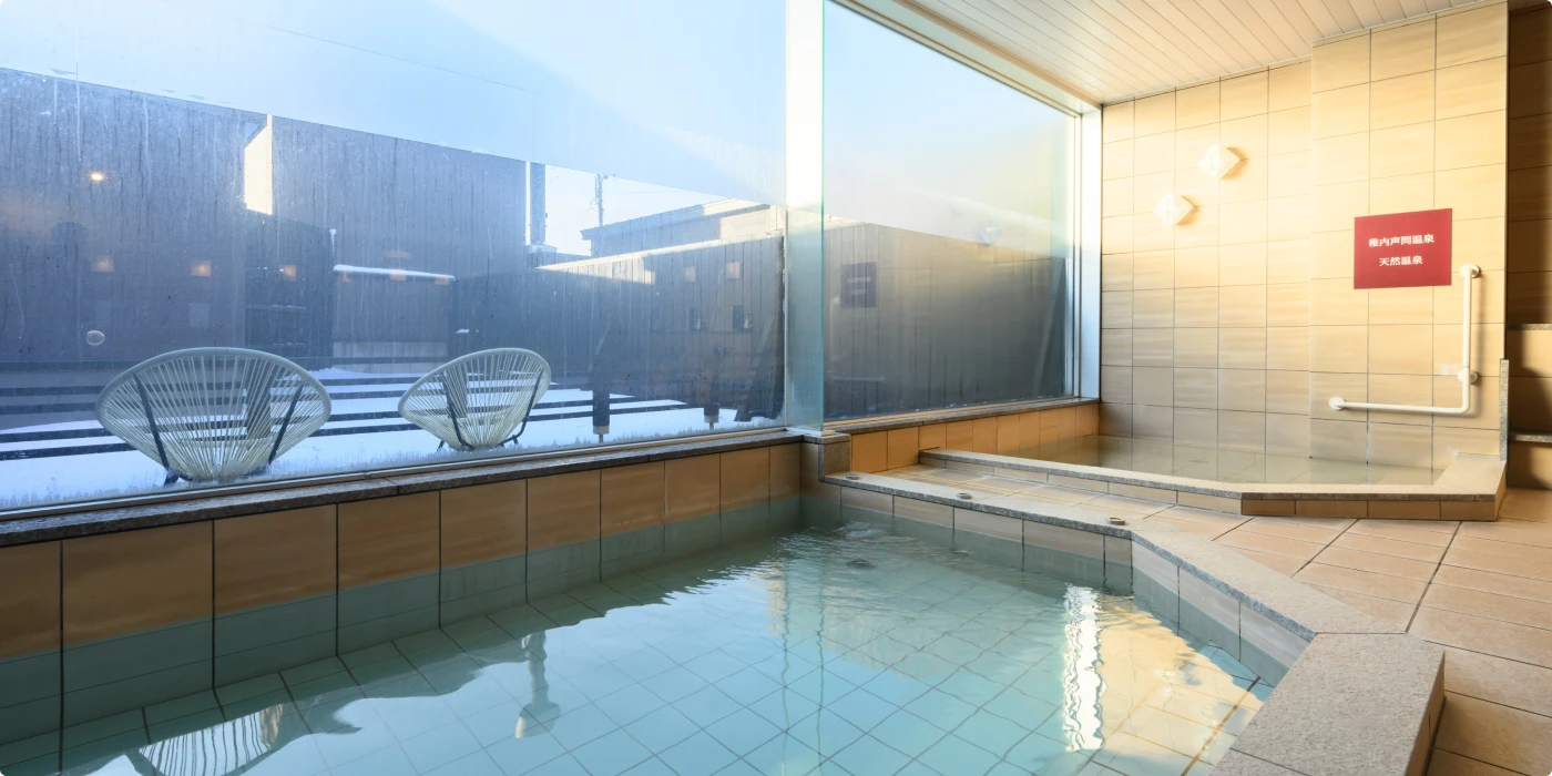 写真：稚内温泉 声問の湯 大浴場