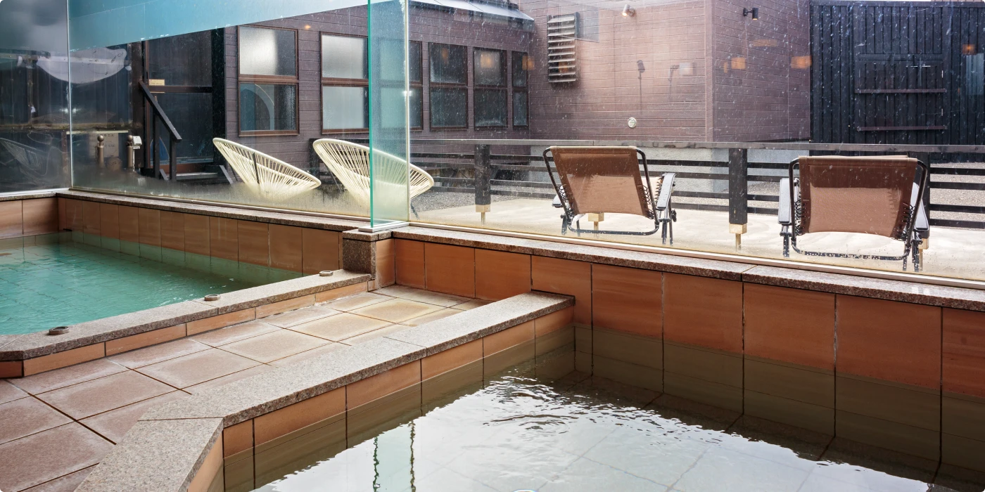 写真：稚内温泉 声問の湯 大浴場