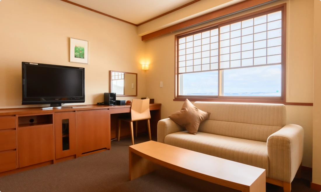 写真：声花フロア モダンツイン