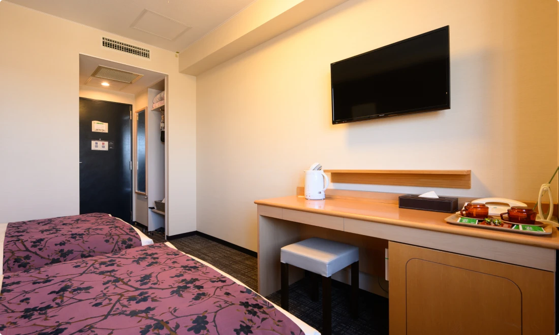 写真：ノシャップ館 ツインルーム