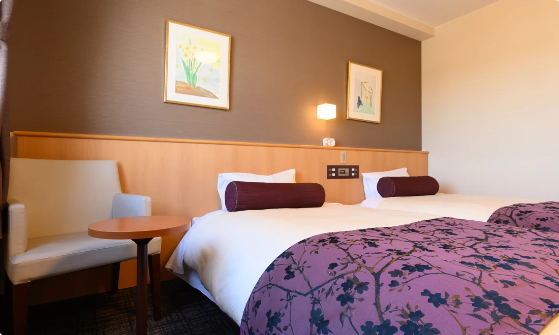 写真：ノシャップ館 ツインルーム